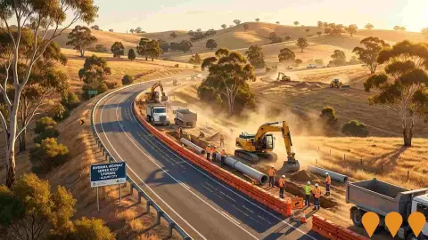 AI impression: Riverina Highway Sewer West Upgrade, Environmental & Disaster Management