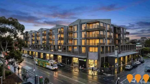 AI impression: Glen Iris Village Corner, Residential Development