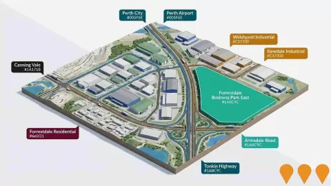AI impression: Forrestdale Business Park East, Business Parks & Technology Hubs