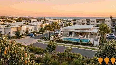 AI impression: Sunrise Beach Village, Communities