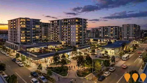 AI impression: Tallawong Central (Completed), Residential Development