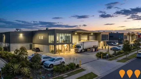 AI impression: Prestons Logistics Estate, Business Parks & Technology Hubs