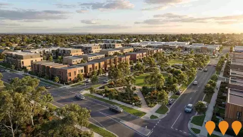 AI impression: Scoresby Village Residential Estate, Residential Development