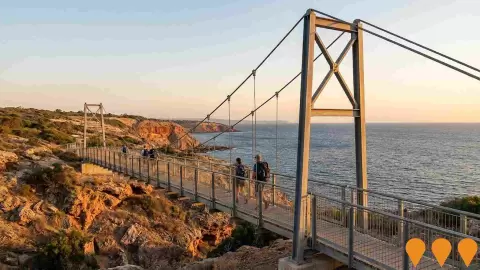 AI impression: Coastal Walkway Suspension Bridges, Sports & Recreation