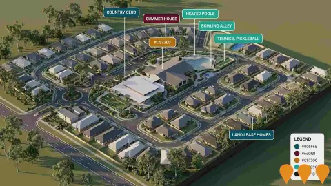 AI impression: Living Gems Rockhampton, Communities