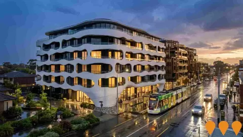 AI impression: Hampton Quarter, Communities, Precincts & Urban Renewal