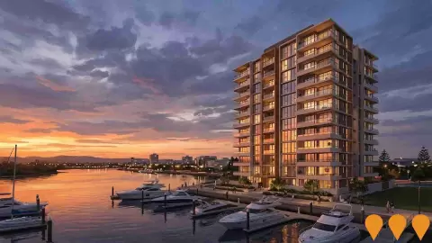 AI impression: River Terrace Mixed-Use Development, Residential Development