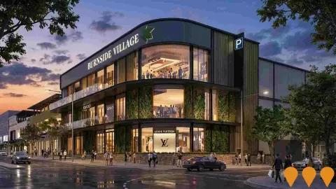 AI impression: Burnside Village Expansion, Retail