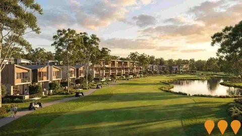 AI impression: Keperra Country Golf Club Residential Precinct, Residential Development
