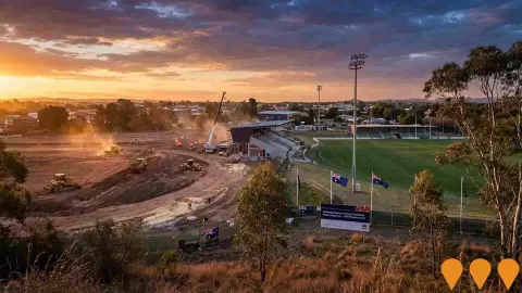 AI impression: Maitland Regional Sports Complex Redevelopment, Sports & Recreation