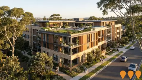 AI impression: Vantage Warriewood, Residential Development