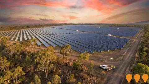 AI impression: Bundaberg Solar Farm - GPG Australia, Energy