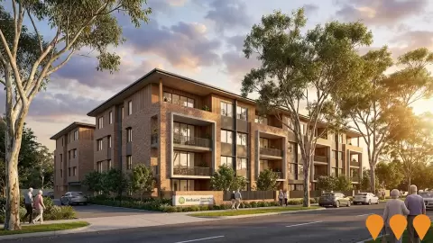 AI impression: The East Parade Project, Communities