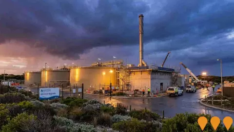 AI impression: Alkimos Wastewater Treatment Plant Upgrade, Environmental & Disaster Management