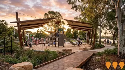 AI impression: Riverside Green - Bulimba Creek Parkland Enhancement, Sports & Recreation