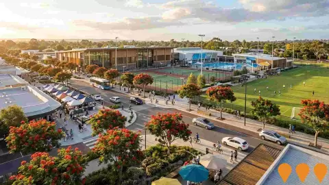 AI impression: Stirling City Centre Sports Precinct, Sports & Recreation