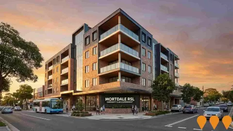 AI impression: Mortdale Gardens Proposal, Communities, Precincts & Urban Renewal