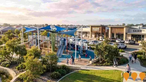 AI impression: Stockland Sienna Wood Town Centre, Precincts & Urban Renewal