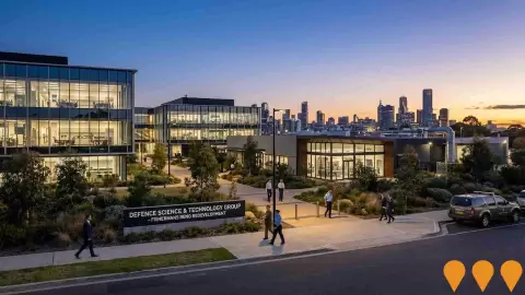 AI impression: Defence Science Technology Group Redevelopment, National Security