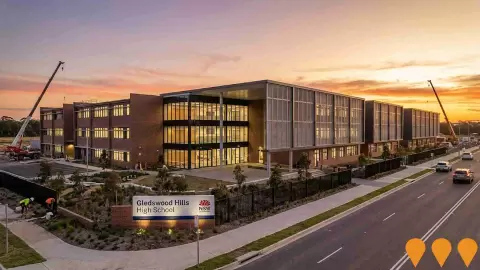 AI impression: Gledswood Hills High School, Education & Training