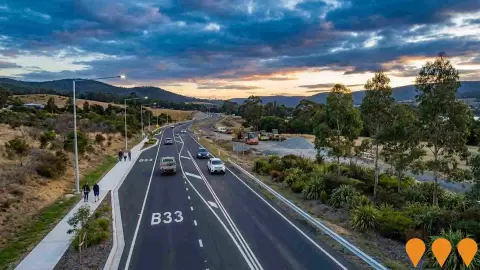 AI impression: South Arm Highway Upgrade (Acton Road and South Arm Road Intersection Upgrade), Transport & Logistics