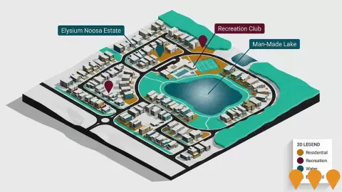 AI impression: Elysium Noosa, Residential Development