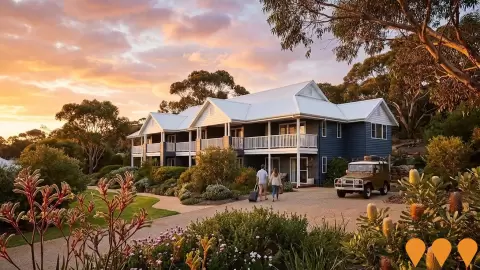 AI impression: Yallingup Rural Holiday Resort (21 Chalets), Tourism