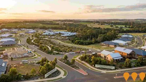 AI impression: Margaret River South Structure Plan, Residential Development