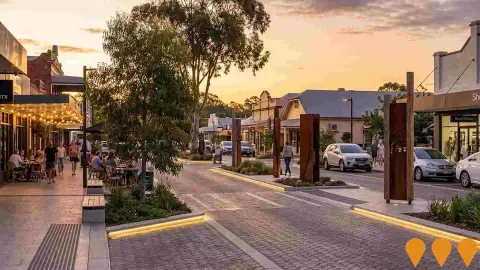AI impression: Margaret River Main Street Makeover, Tourism