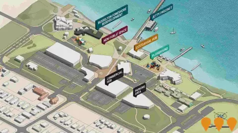 AI impression: Busselton Foreshore Redevelopment, Tourism