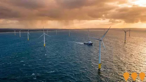 AI impression: Myalup Offshore Windfarm, Energy