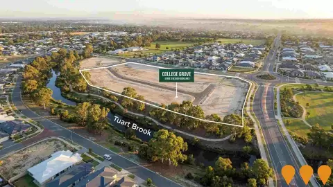 AI impression: College Grove General Planning Initiatives (Tuart Brook, Stage 5 Design Guidelines), Communities, Precincts & Urban Renewal