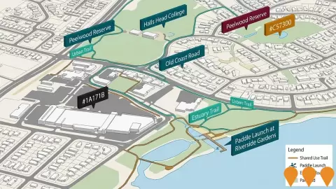 AI impression: Halls Head Trail Development Project, Sports & Recreation