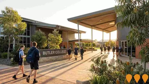 AI impression: Butler College, Education & Training