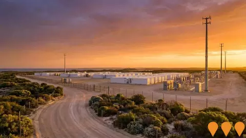 AI impression: Kemerton Battery Energy Storage System, Energy