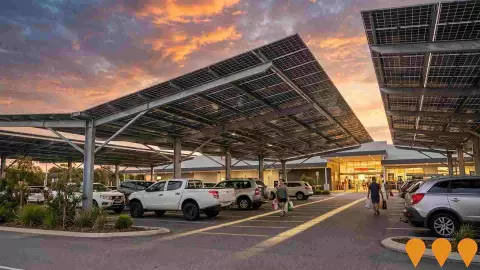 AI impression: Warnbro Shopping Centre Solar Car Park, Energy