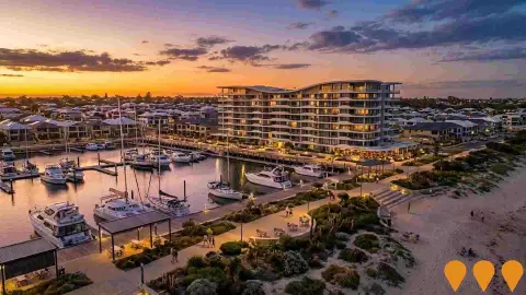 AI impression: Ocean Reef Marina Residential Lots Stage 1, Residential Development