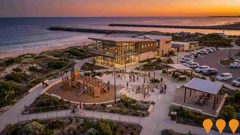 AI impression: Burns Beach Coastal Node Upgrade, Tourism