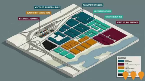 AI impression: Waterloo Industrial Park, Business Parks & Technology Hubs