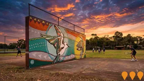 AI impression: Carine Regional Open Space Sports Lighting Upgrade, Sports & Recreation