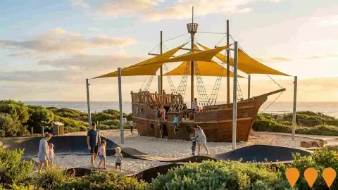 AI impression: Shipwreck Cove Playground - Golden Bay, Sports & Recreation
