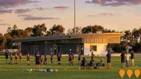 AI impression: Rhonda Scarrott Reserve Sports Pavilion, Sports & Recreation
