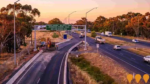 AI impression: Forrest Highway Intersection Improvements, Transport & Logistics