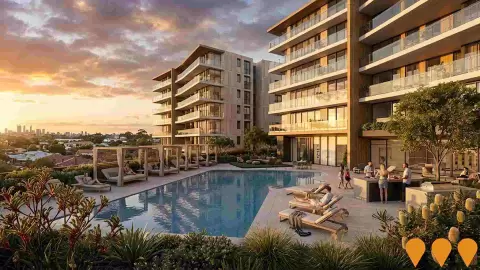 AI impression: Windsor Knight Mixed-Use Development, Communities, Precincts & Urban Renewal