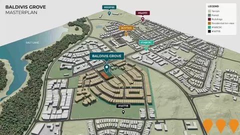 AI impression: Baldivis Grove, Residential Development