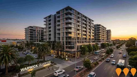 AI impression: Warwick Quarter Mixed-Use Development, Communities, Precincts & Urban Renewal