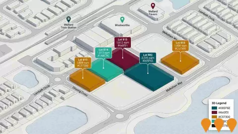 AI impression: Wellard Village Centre Development Sites, Residential Development