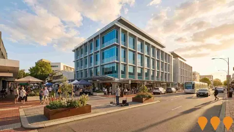 AI impression: Hay Street Activation Project, Communities, Precincts & Urban Renewal
