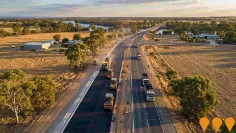AI impression: Paterson Road Widening (Ravenswood), Transport & Logistics