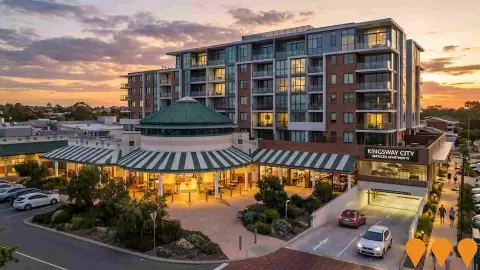 AI impression: Kingsway City Shopping Centre Serviced Apartments, Residential Development
